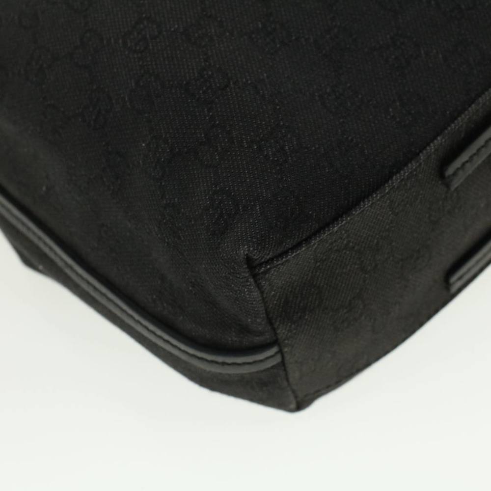 GUCCI GG Canvas Shoulder Bag Black 101341 Auth ki2878 - Picture 14 of 16